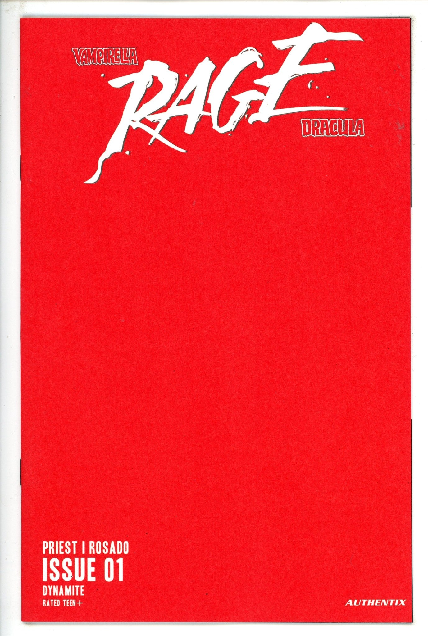 Vampirella Vs Superpowers 3 Blank Variant (2023)