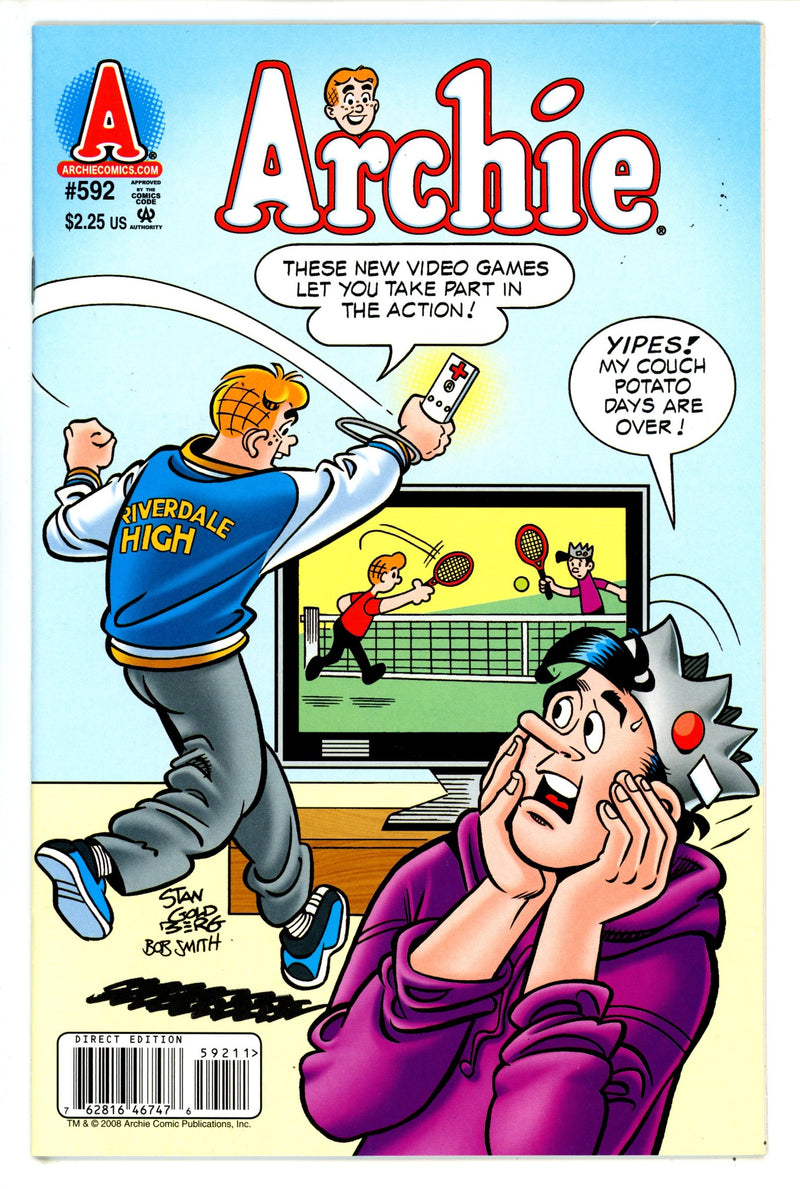 Archie Vol 1 592 High Grade (2009) 