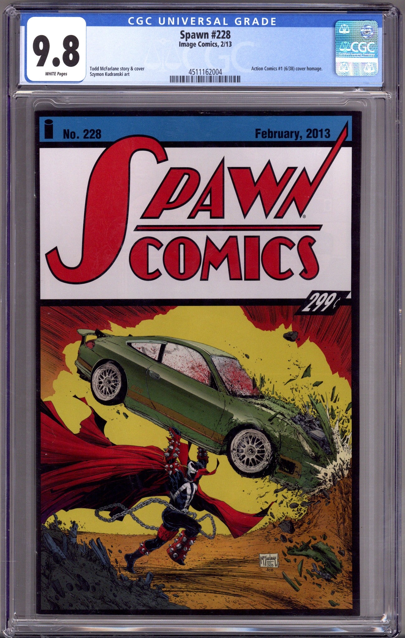Spawn 228 CGC 9.8 (NM/M) (2013) 