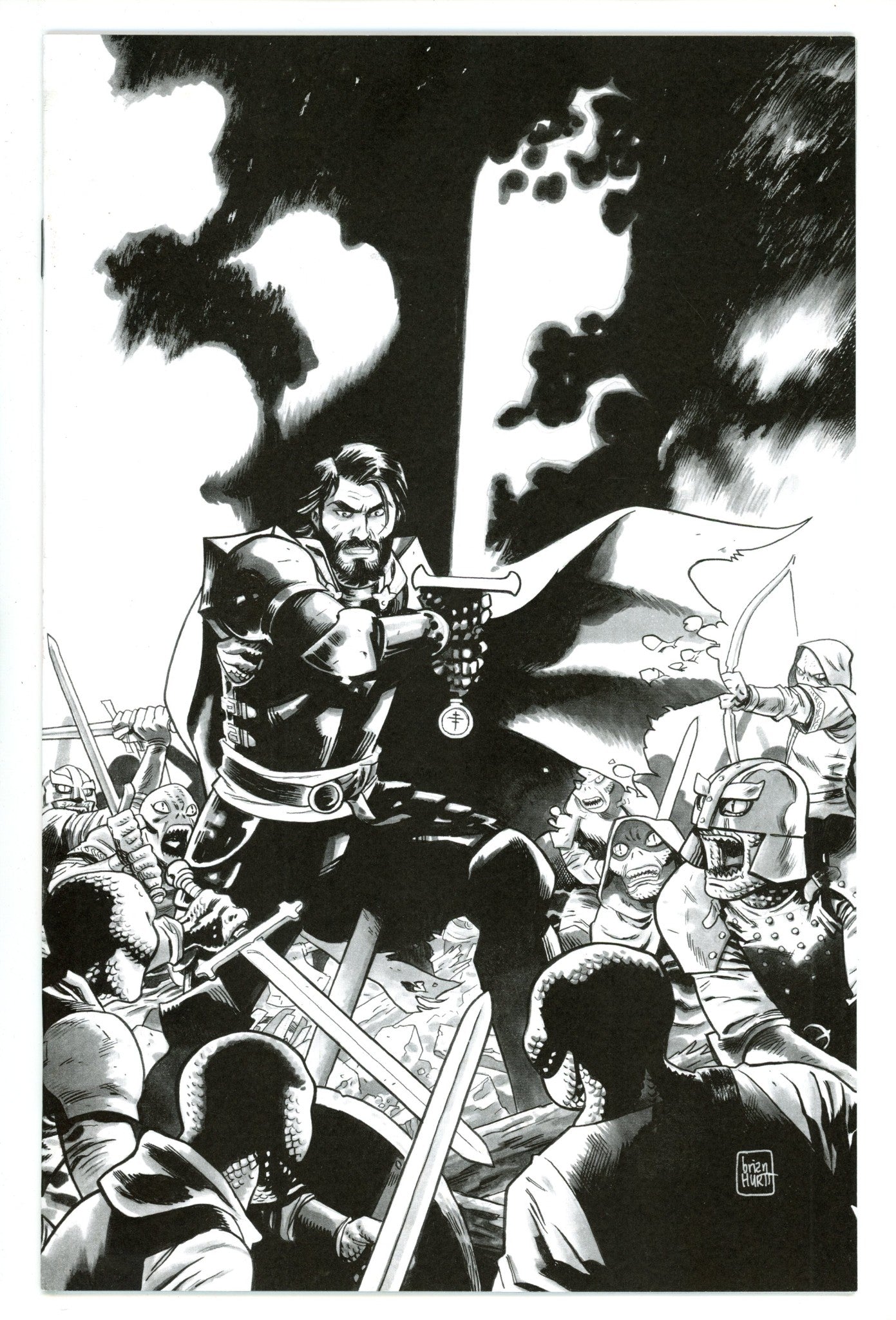 Sixth Gun Road To The Six 0 Hurtt B&W Virgin Incentive Variant NM (2025)