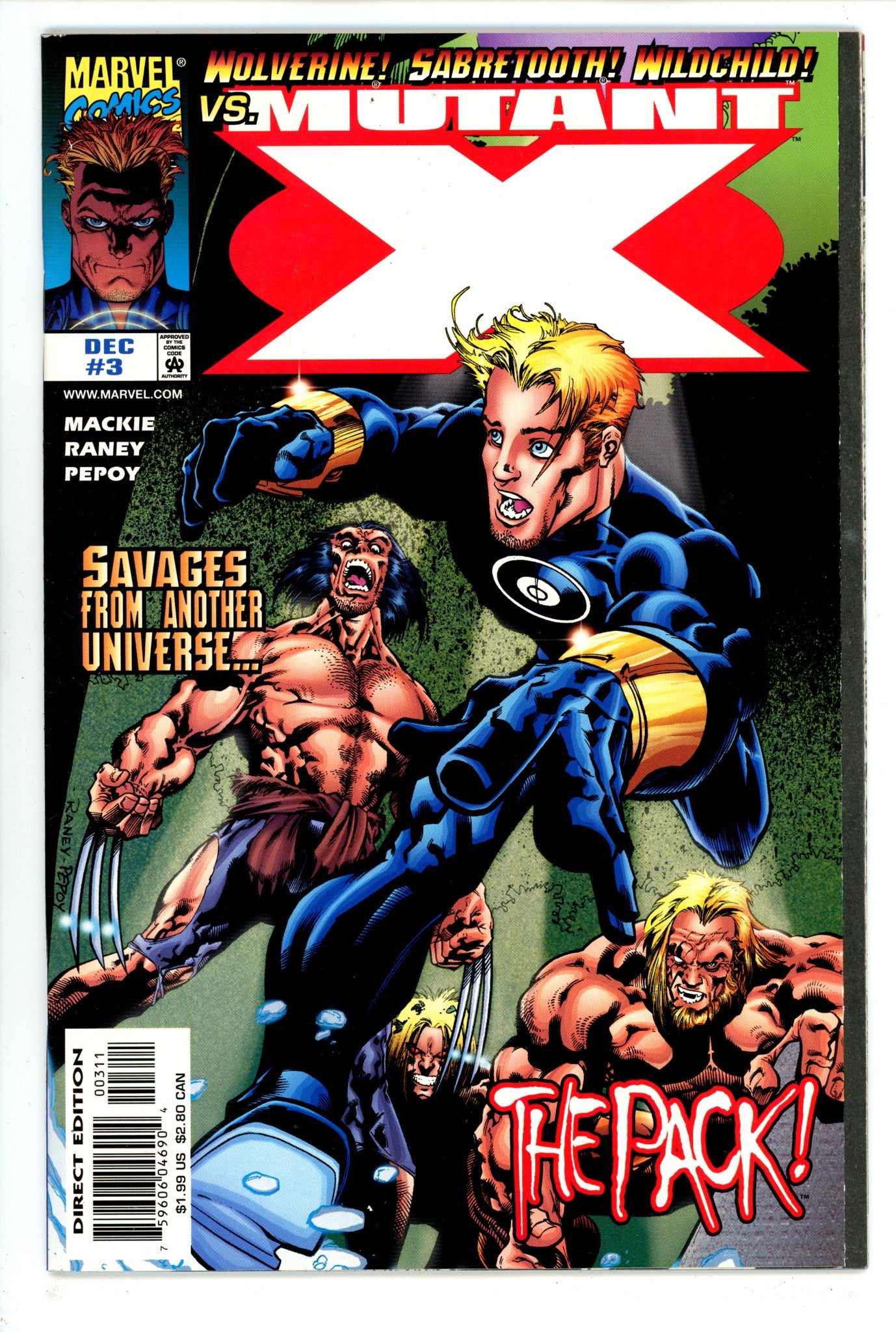 Mutant X 3 High Grade (1998) 