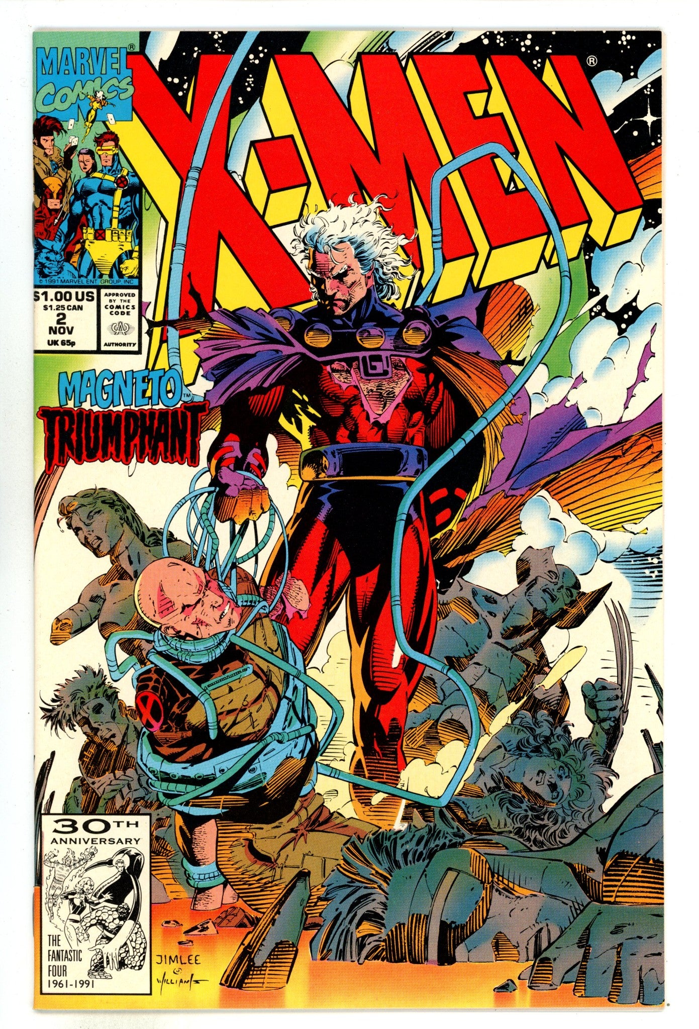 X-Men Vol 1 2 NM- (9.2) (1991) 