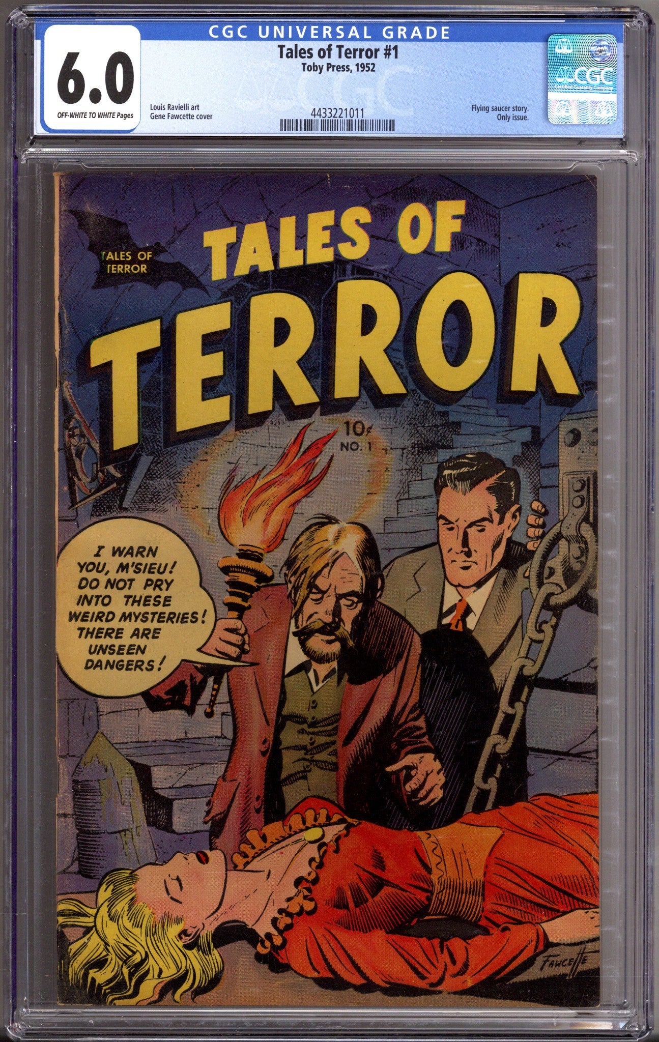 Tales of Terror 1 CGC 6.0 (FN) (1952) 