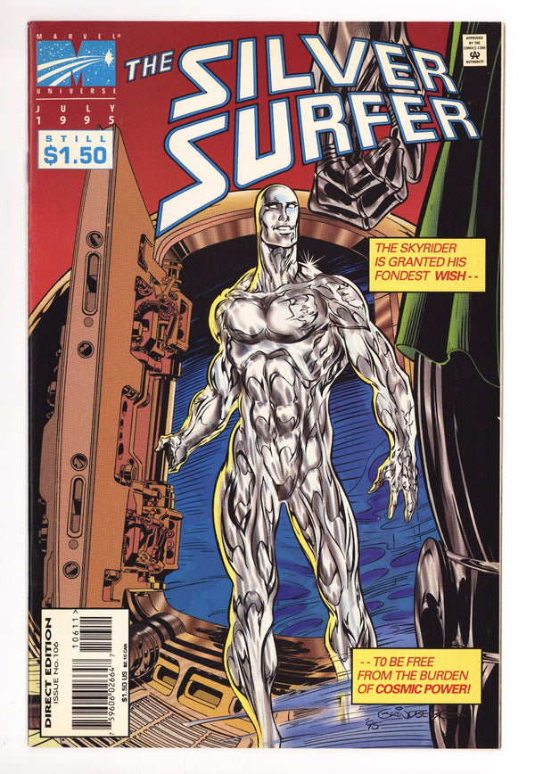 Silver Surfer Vol 3 106 High Grade (1995)