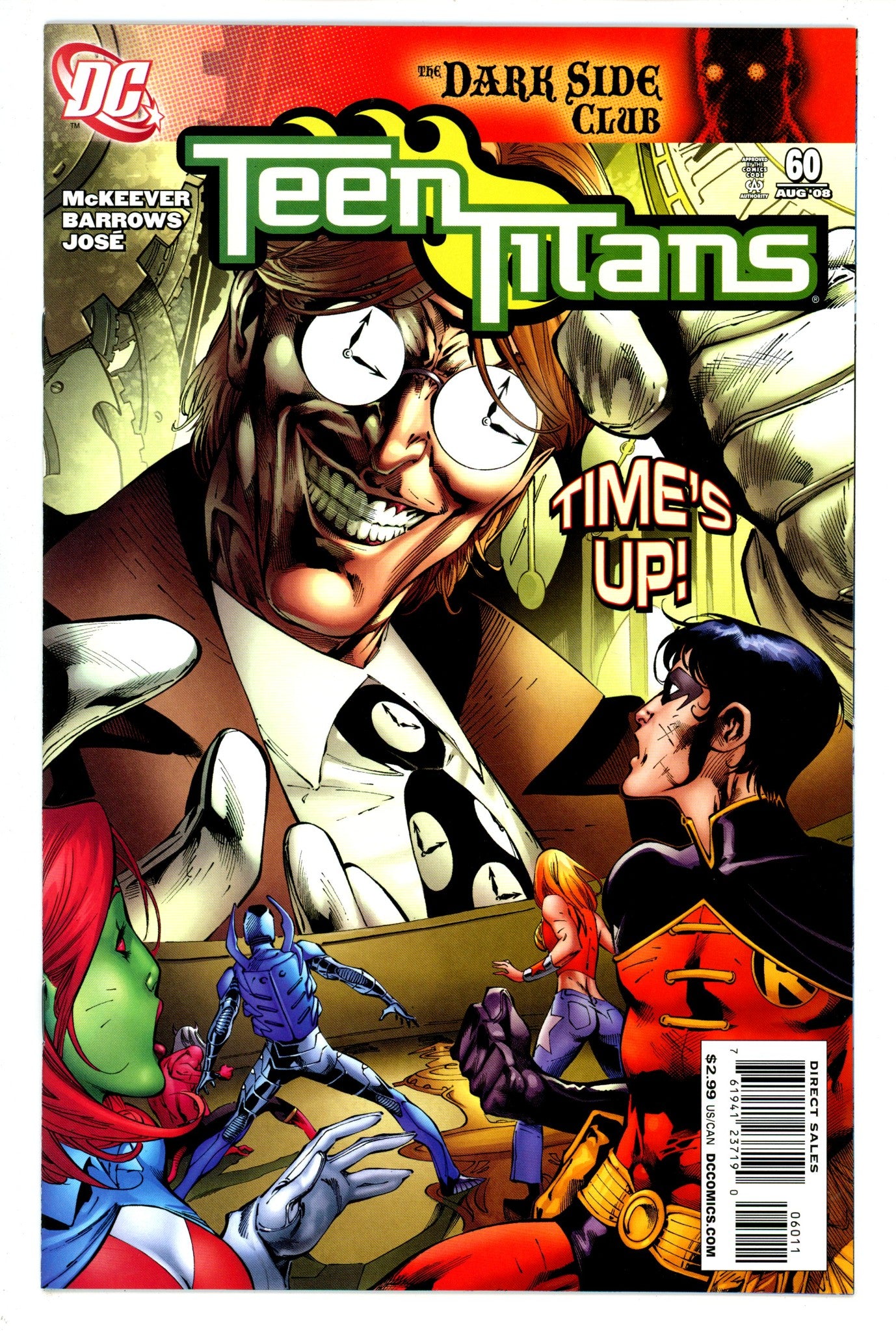 Teen Titans Vol 3 60  High Grade  (2008)   