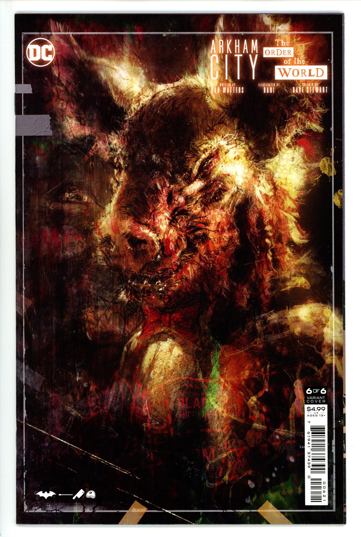 Arkham City: The Order of the World 6 High Grade (2022) Andrews Variant 