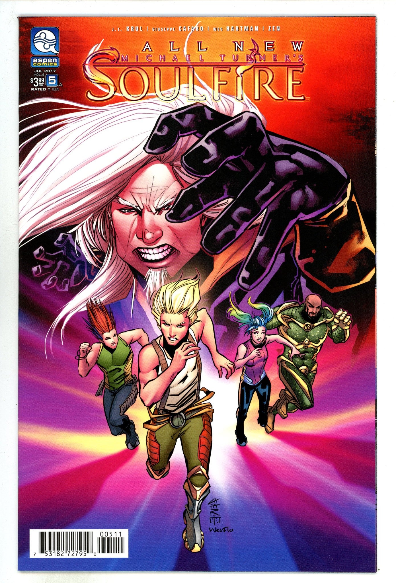 All New Michael Turner's Soulfire Vol 6 5 High Grade (2017) 