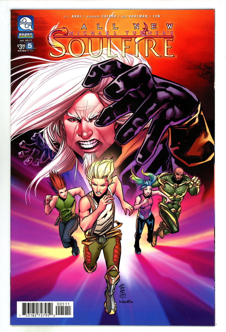 All New Michael Turner's Soulfire Vol 6 5 High Grade (2017) 