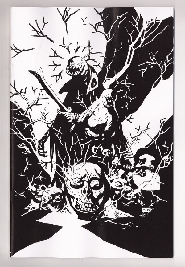 Red Roots  1 Mignola  B&W Virgin Incentive NM-  (2026)