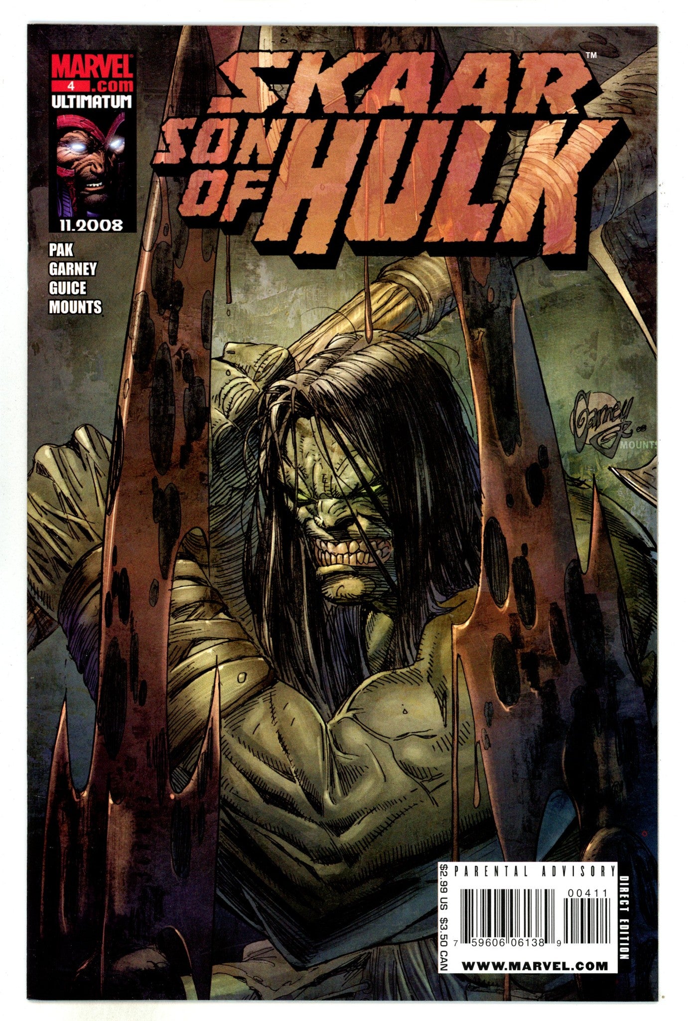 Skaar: Son of Hulk 4 High Grade (2008) 
