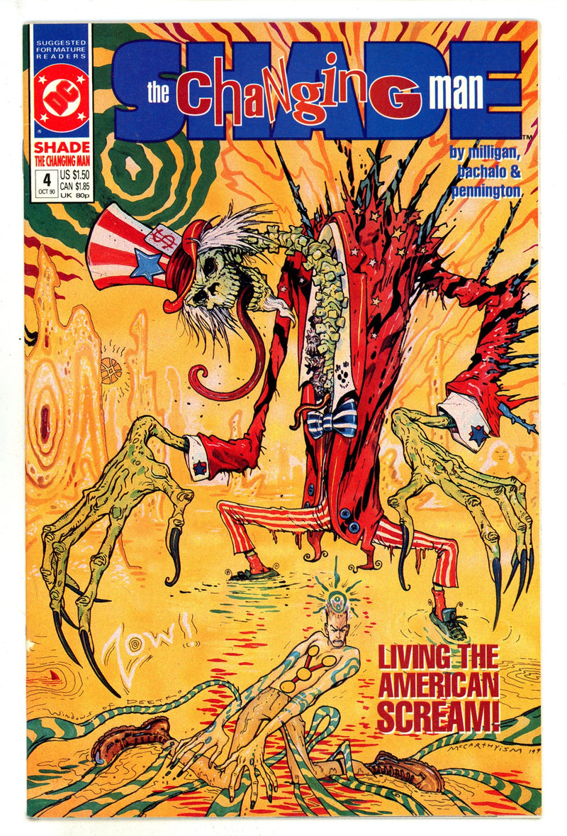 Shade, the Changing Man Vol 2 4 High Grade (1990) 