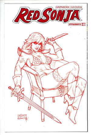 Red Sonja Vol 7 3 Linsner Incentive Variant (2023)