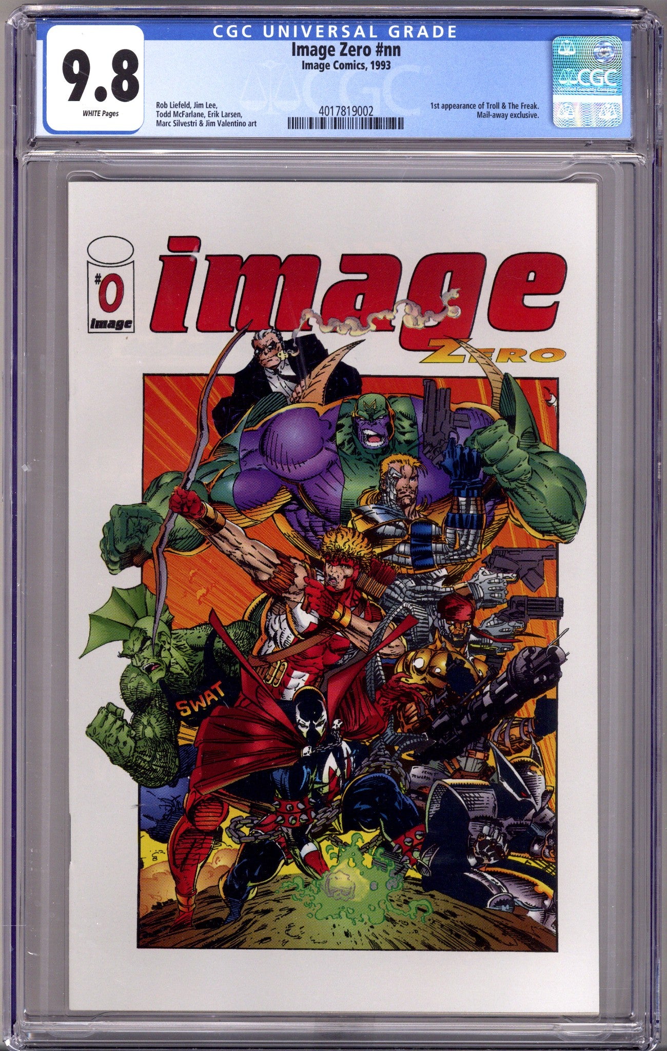 Image Zero   0 CGC 9.8 (NM/M)   (1993)        