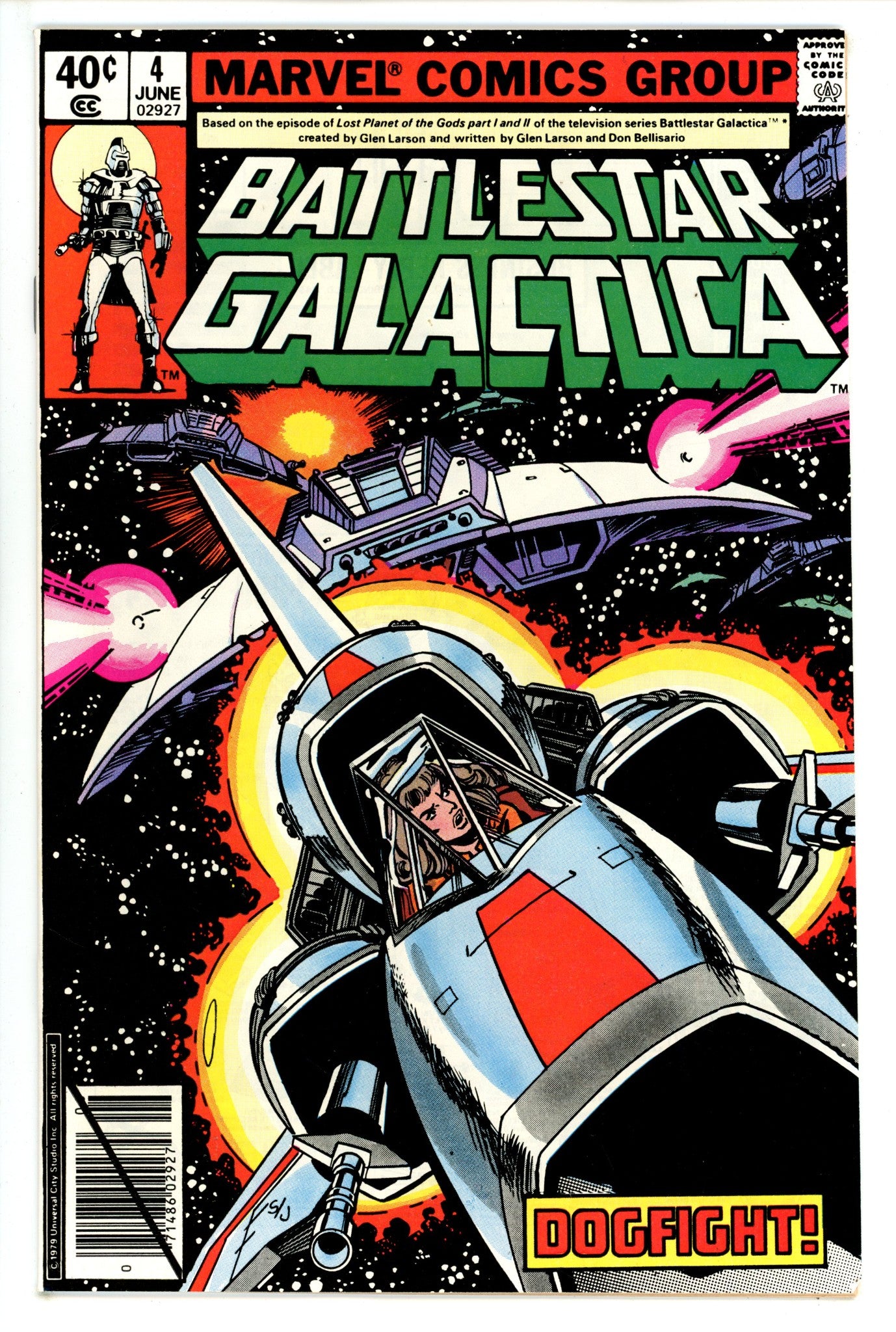 Battlestar Galactica 4 NM- (1979)