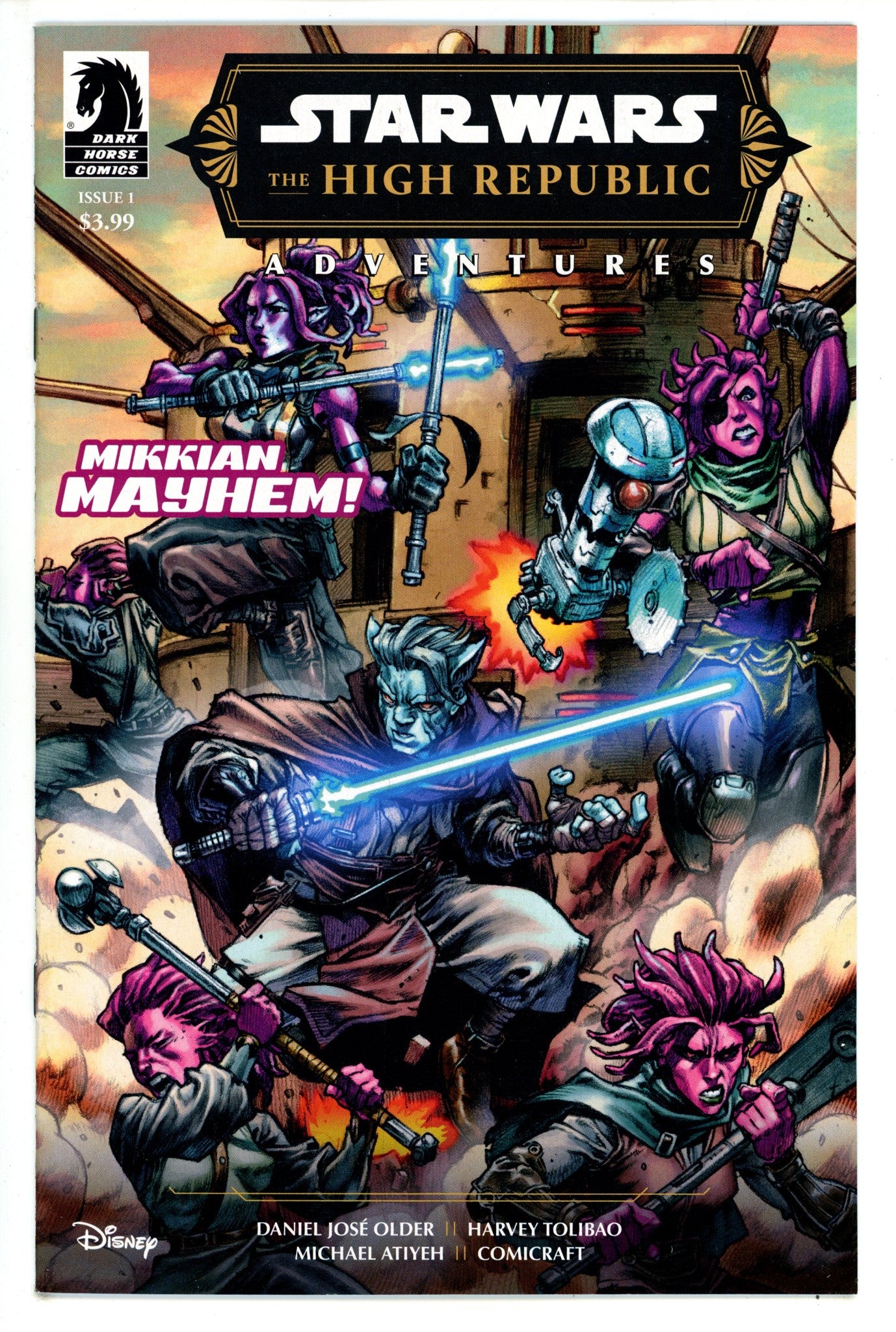 Star Wars High Republic Adventures Phase III 1 Barazesh Variant (2023)