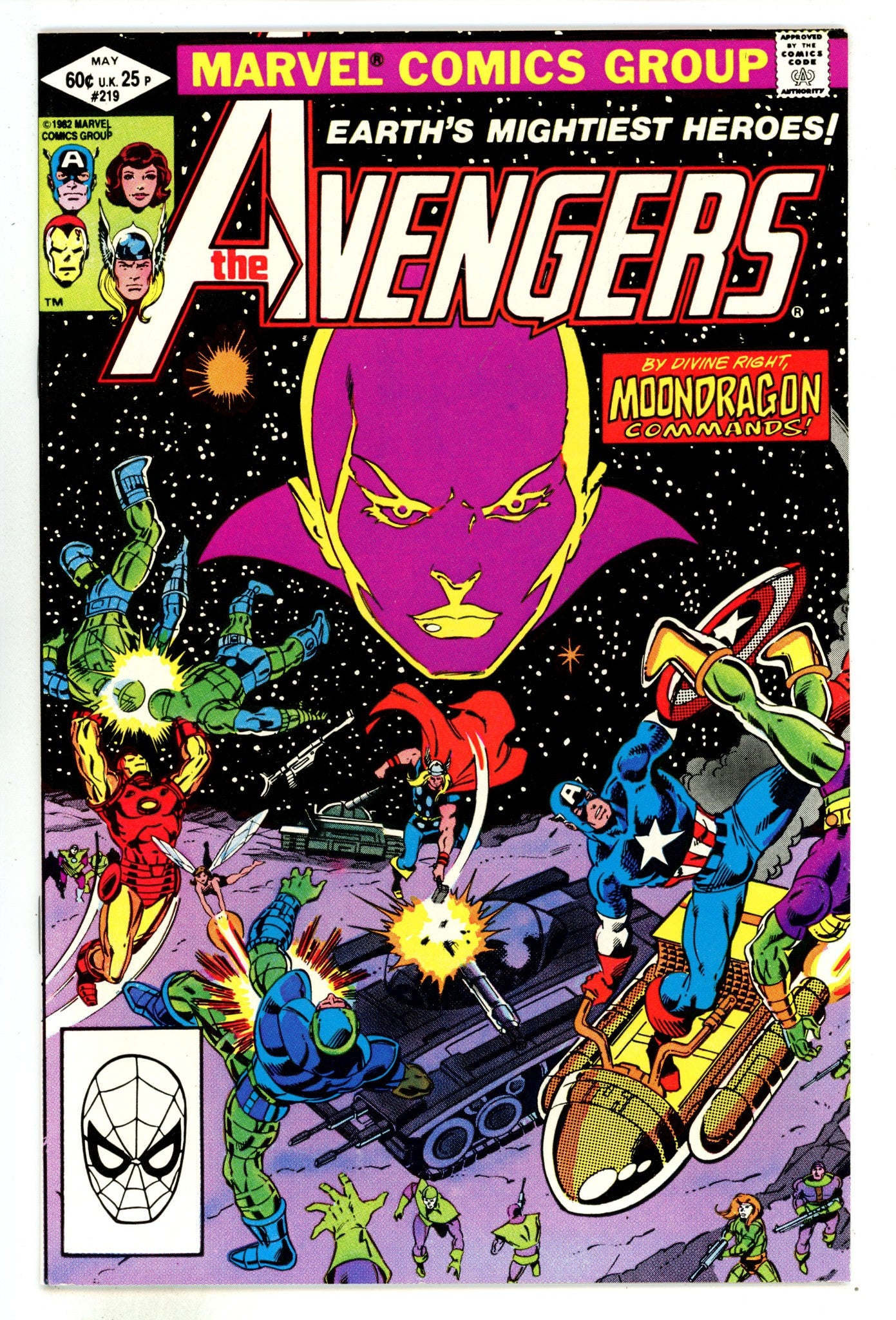 The Avengers Vol 1 219  High Grade   (1982)        