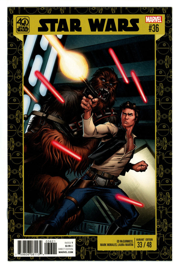 Star Wars Vol 2 36 High Grade (2017) McGuinness Variant