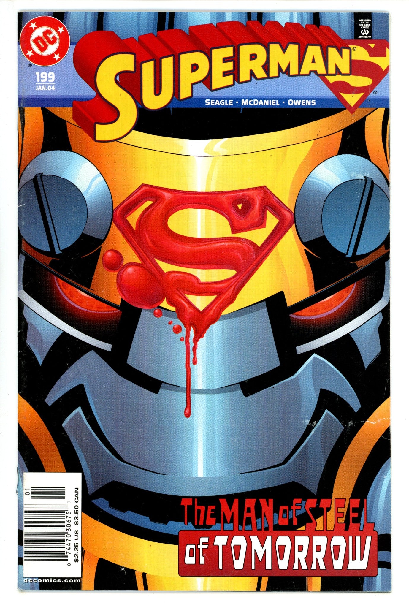 Superman Vol 2 199 Newsstand VG/FN (2004)