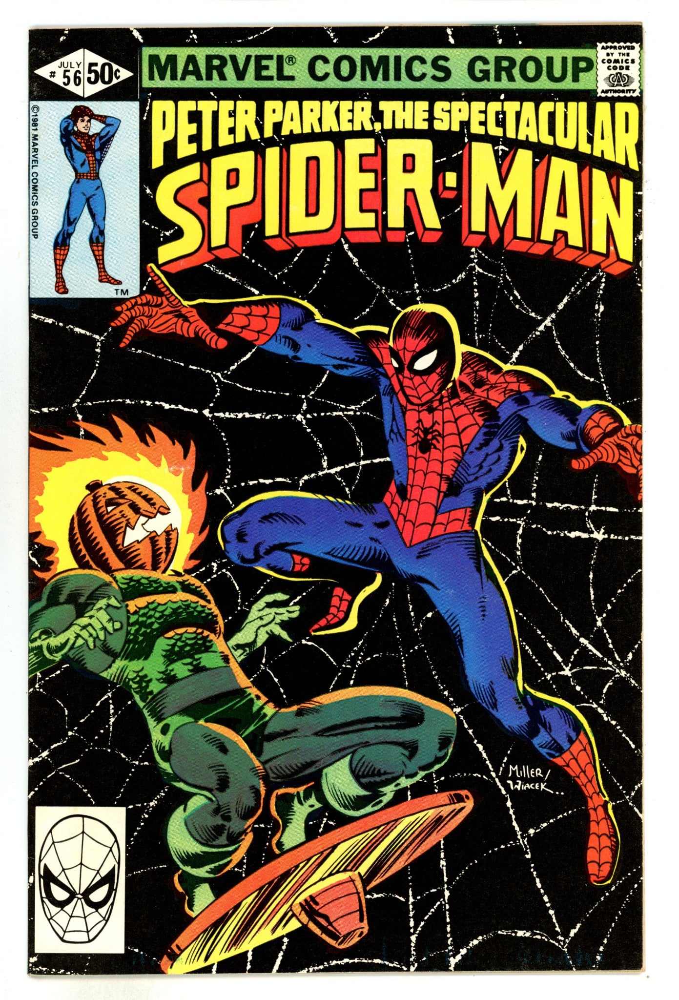 The Spectacular Spider-Man Vol 1 56  VF/NM (9.0)  (1981)  