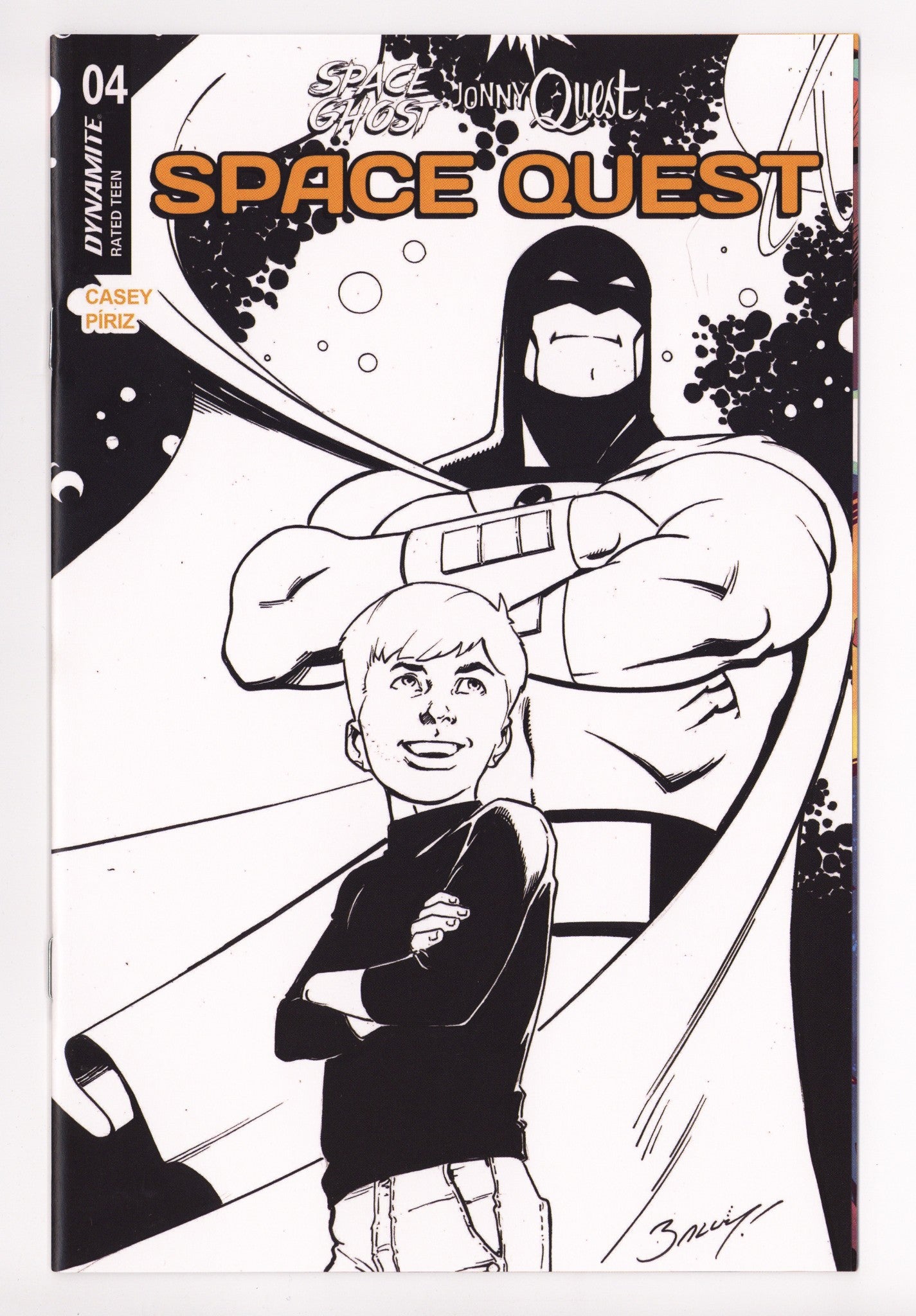 Space Ghost Jonny Quest Space Quest 4 Bagley B&W Incentive (2025)