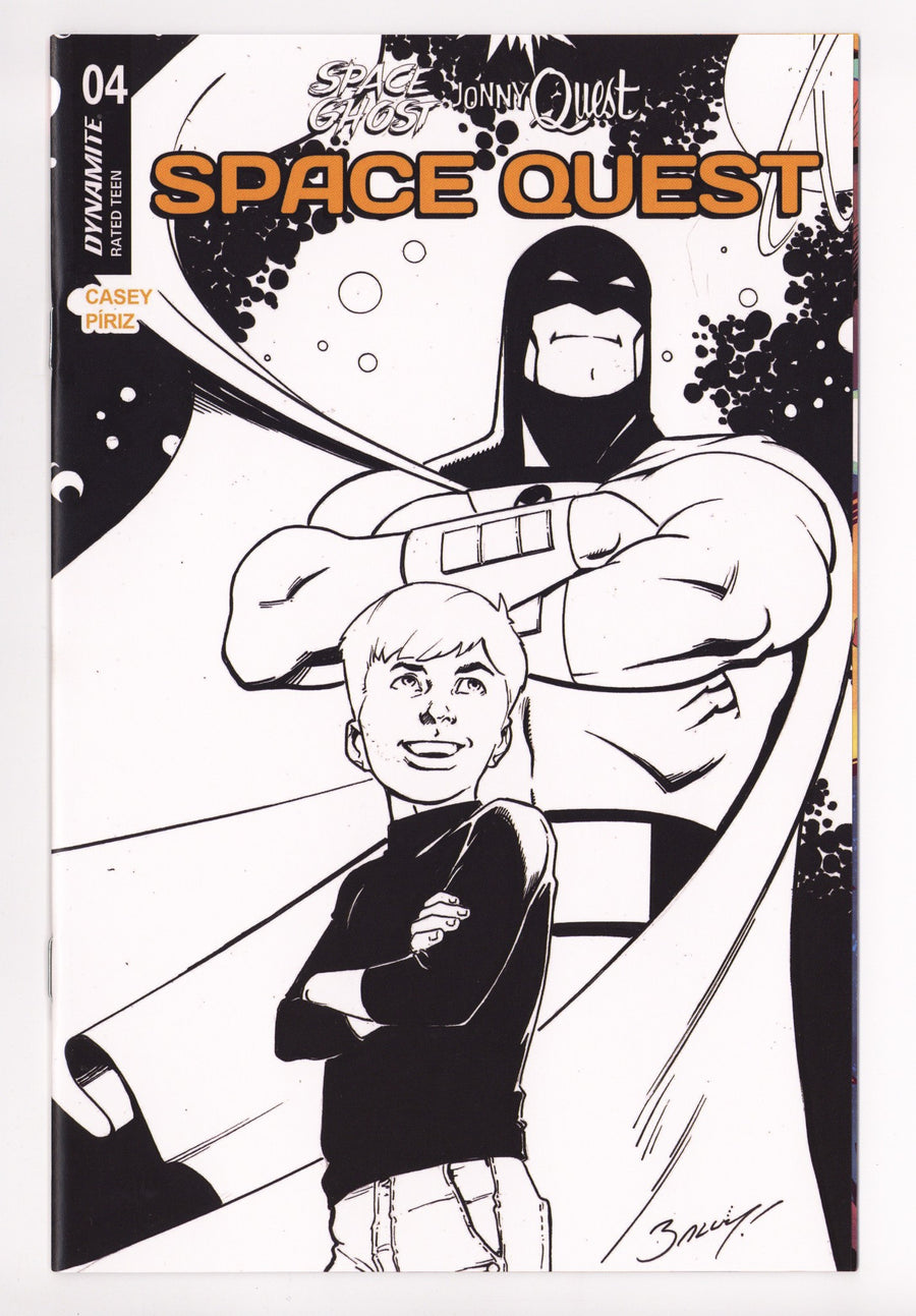 Space Ghost Jonny Quest Space Quest 4 Bagley B&W Incentive (2025)