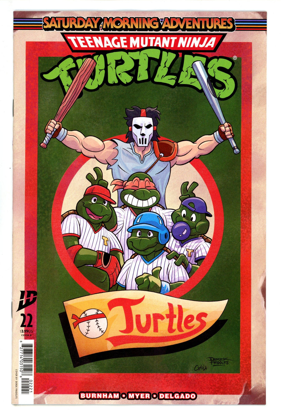 Teenage Mutant Ninja Turtles: Saturday Morning Adventures 22 Fridolfs Variant (2025)