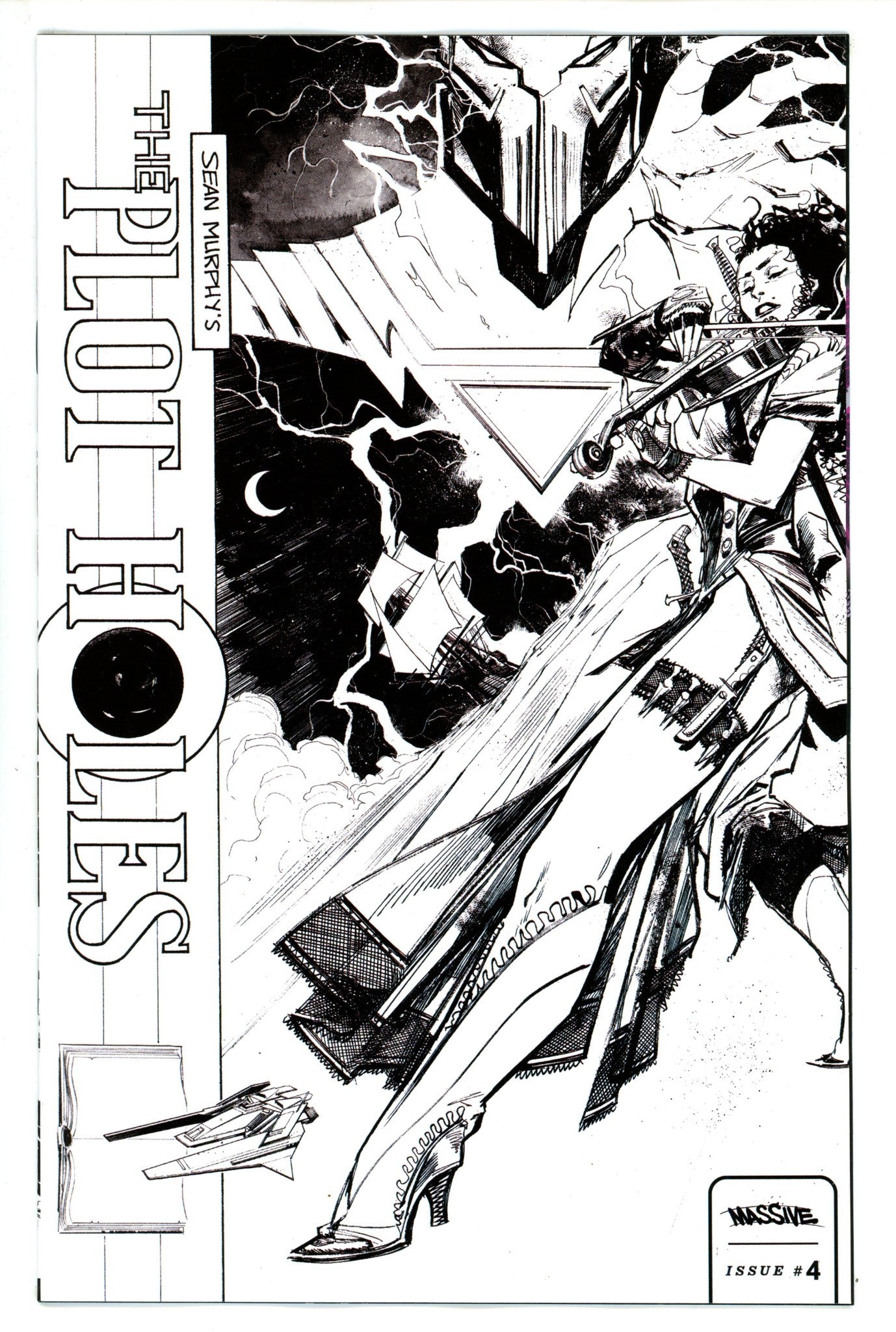 Plot Holes 4 Murphy B&W Incentive Variant NM- (2023)