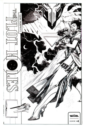 Plot Holes 4 Murphy B&W Incentive Variant NM- (2023)