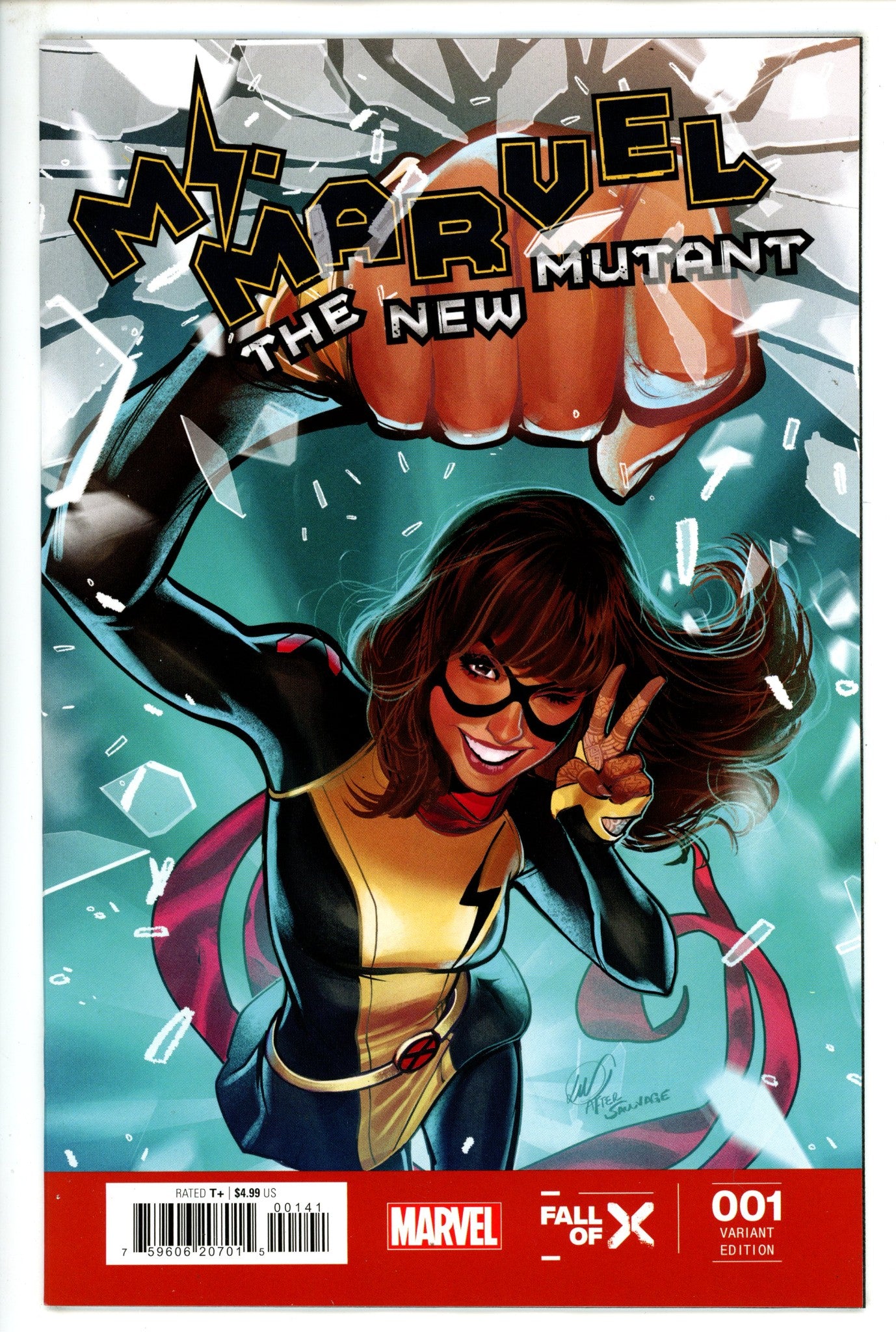 Ms Marvel New Mutant 1 Homage Variant (2023)