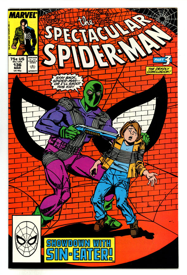 The Spectacular Spider-Man Vol 1 136 High Grade (1988)