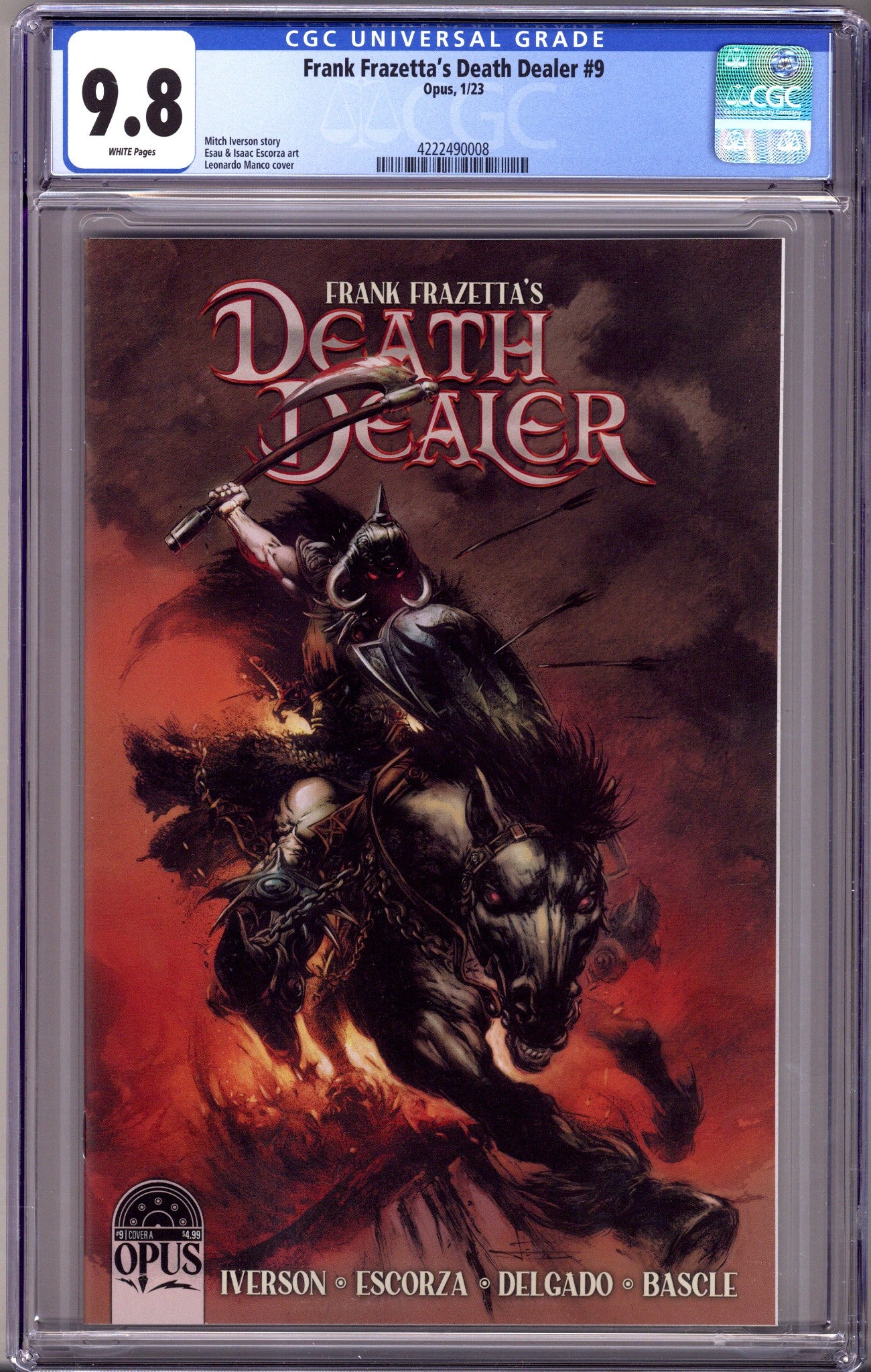 Frank Frazetta Death Dealer 9 CGC 9.8 (2023)