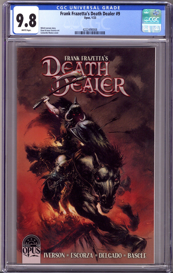 Frank Frazetta Death Dealer 9 CGC 9.8 (2023)