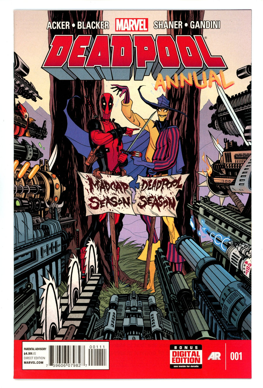 Deadpool Annual Vol 4 1 High Grade (2014) 