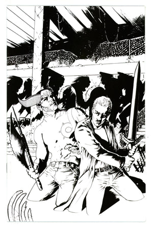 Spike: The Devil You Know 4 High Grade (2010) Urru B&W Virgin Incentive Variant