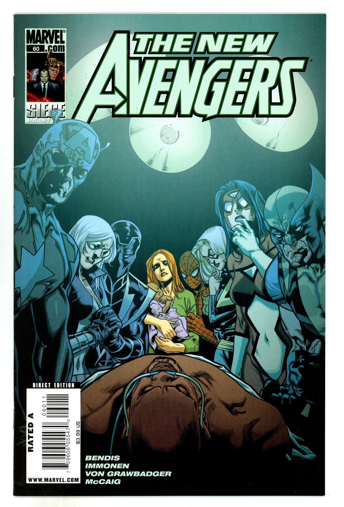 New Avengers Vol 1 60  High Grade  (2010)  