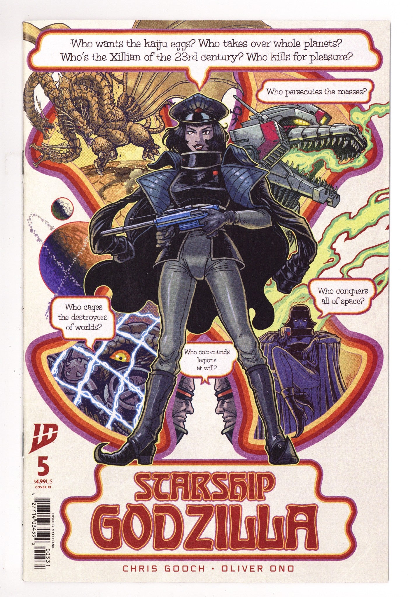 Starship Godzilla [Kai-Sei Era] 5 Frank Homage Incentive NM- (2026)