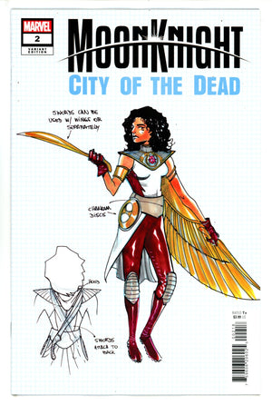 Moon Knight City Of The Dead 2 Ferreira Design Incentive Variant NM- (2023)