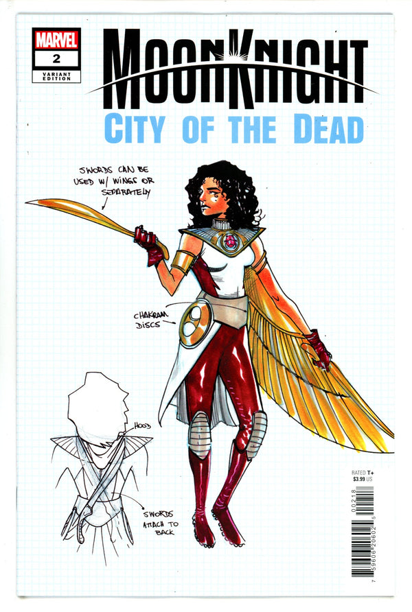 Moon Knight City Of The Dead 2 Ferreira Design Incentive Variant NM- (2023)