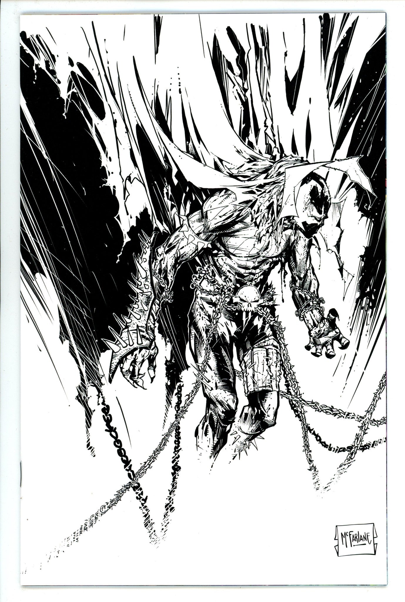 Spawn 350 Mcfarlane B&W Variant (2024)