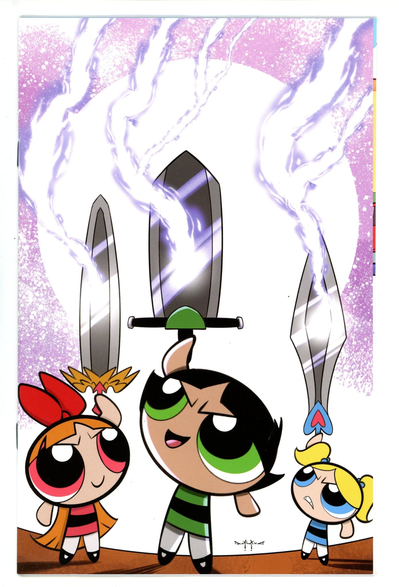 Powerpuff Girls 8 Qualano Virgin Incentive Variant NM (2025)