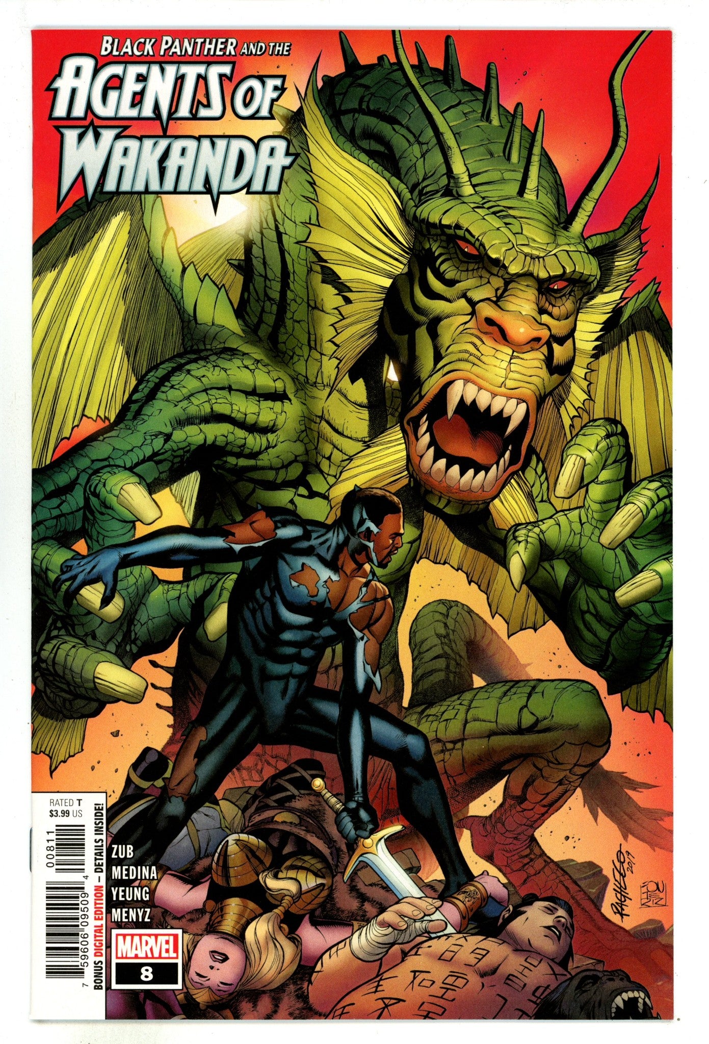 Black Panther and the Agents of Wakanda 8 High Grade (2020) 