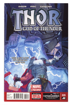 Thor: God of Thunder 20 NM (9.4) (2014)