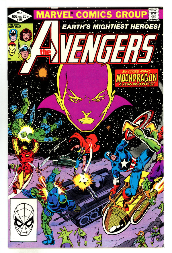 The Avengers Vol 1 219 NM- (9.2) (1982)