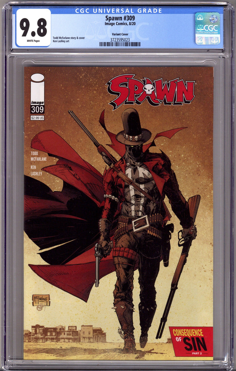 Spawn 309 CGC 9.8 (NM/M) (2020) McFarlane Variant