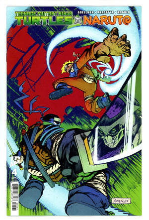 Teenage Mutant Ninja Turtles X Naruto 4 Catalan Incentive Variant NM (2025)