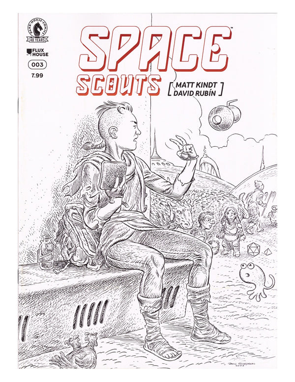 Space Scouts 3 Kindt B&W Variant (2026)