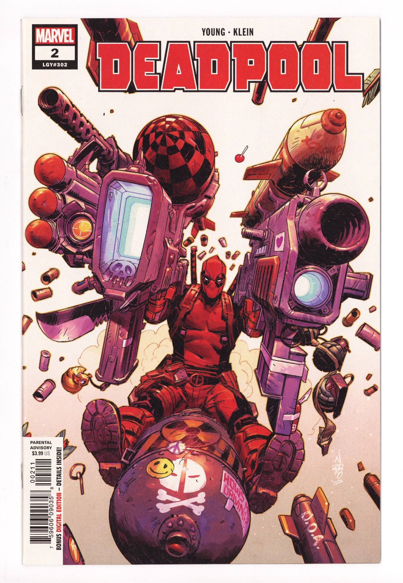 Deadpool Vol 6 2 (302) High Grade (2018) 