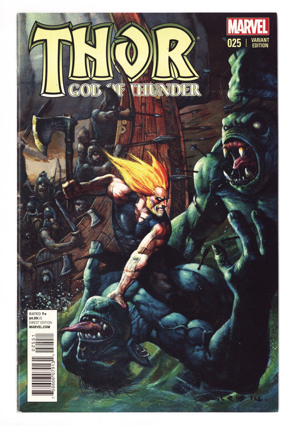 Thor: God of Thunder 25 VF+ (8.5) (2014) Bisley Variant