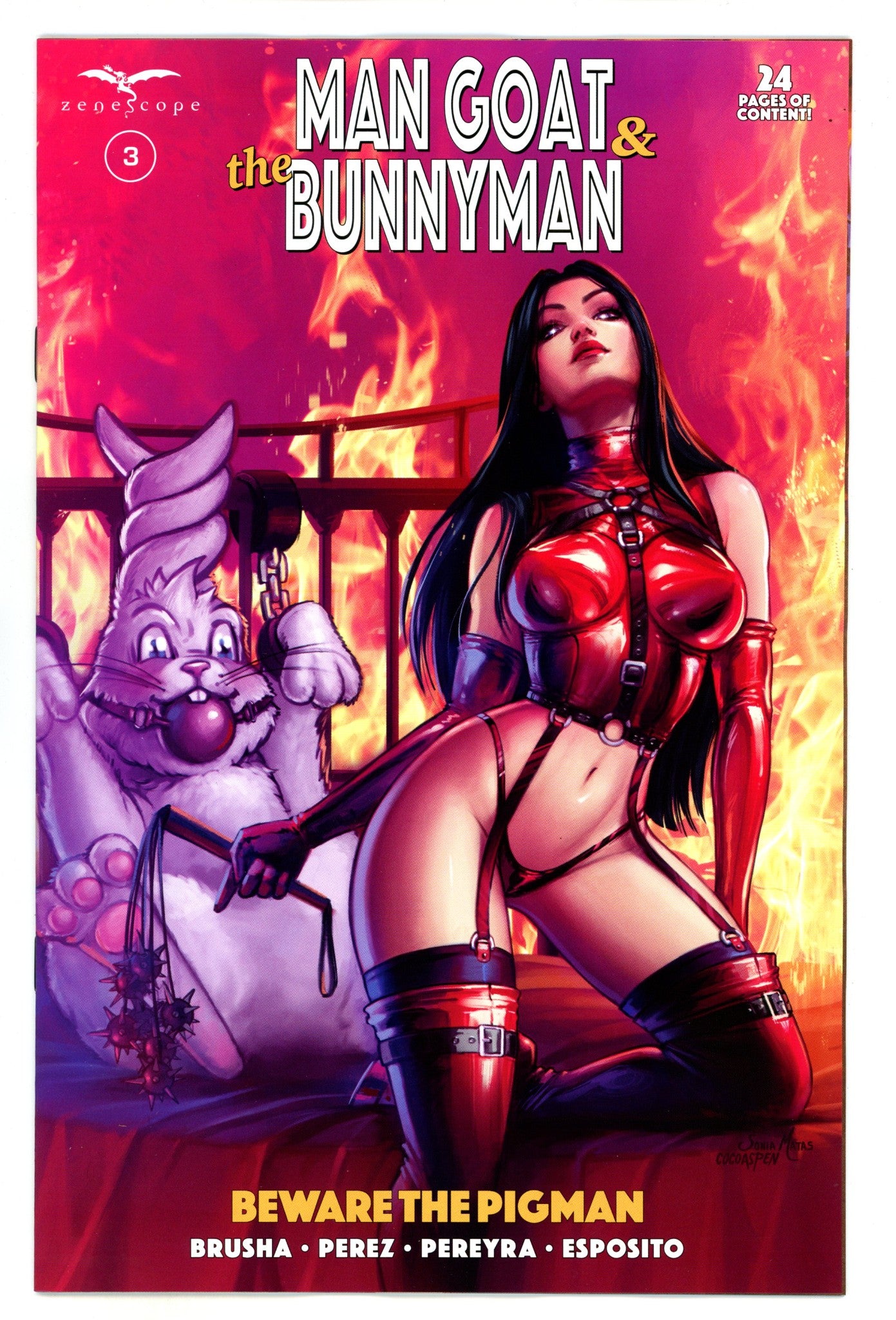 Man Goat & Bunnyman Beware The Pigman 3 Matas Variant (2024)