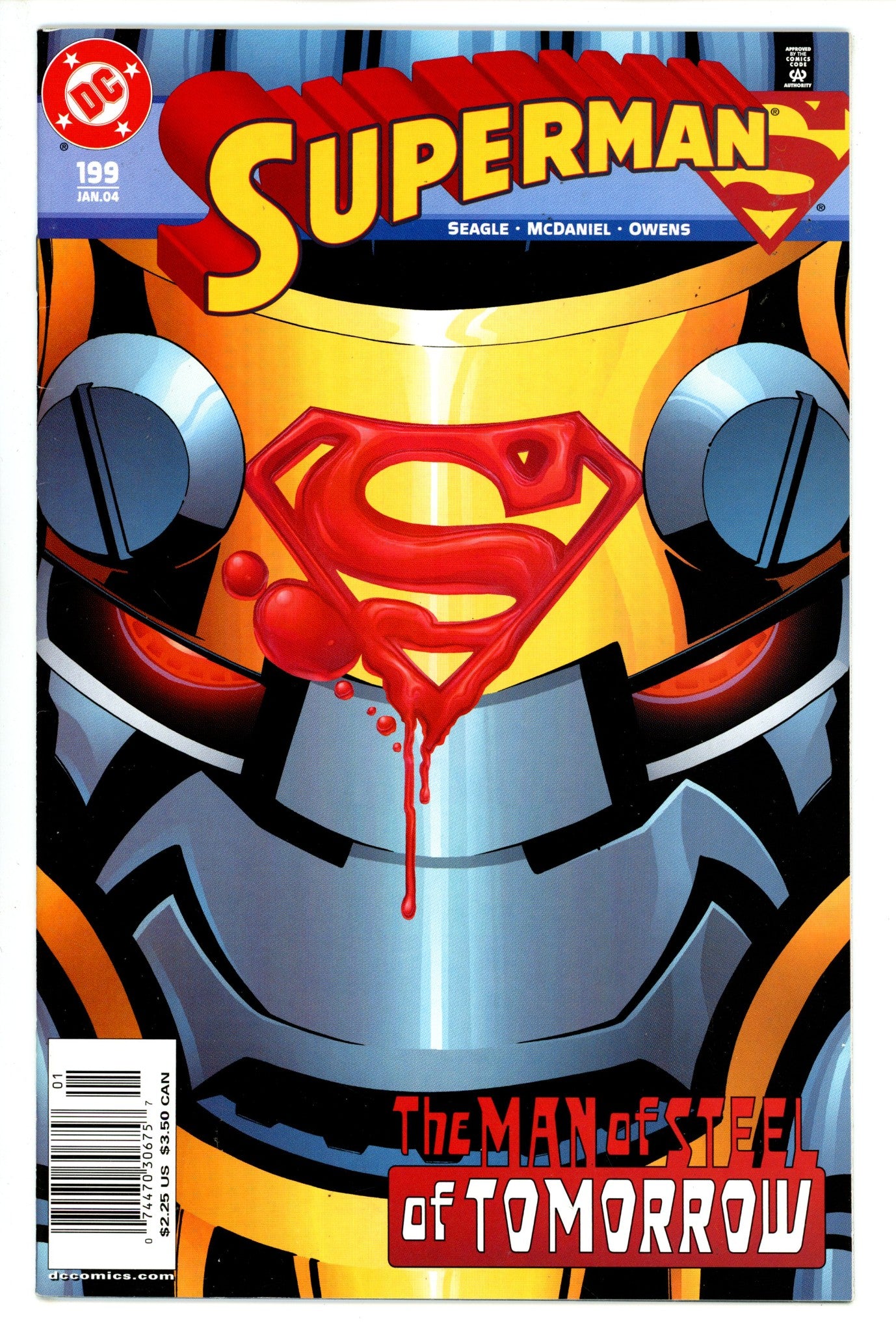Superman Vol 2 199 Newsstand VF (2004)